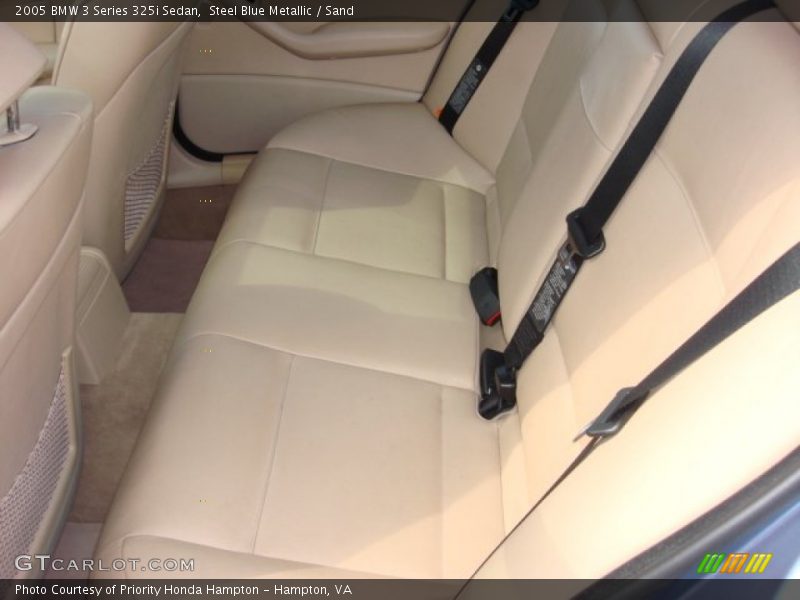 Steel Blue Metallic / Sand 2005 BMW 3 Series 325i Sedan