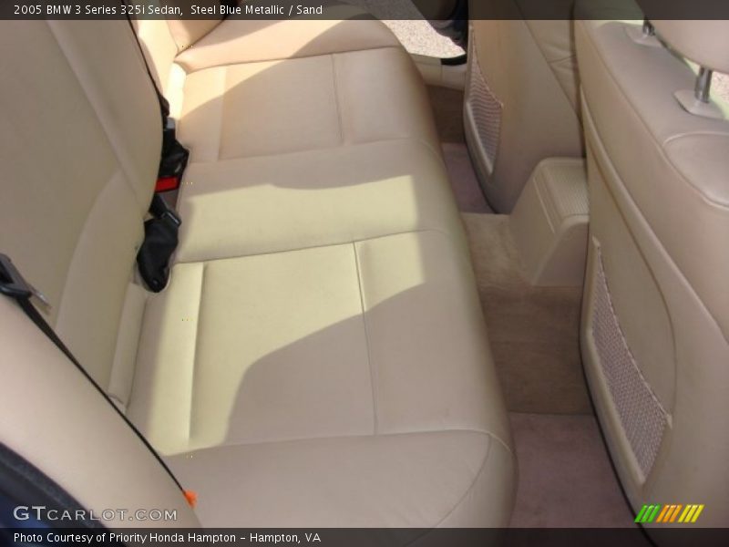 Steel Blue Metallic / Sand 2005 BMW 3 Series 325i Sedan