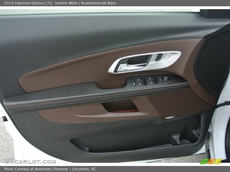 Summit White / Brownstone/Jet Black 2014 Chevrolet Equinox LTZ
