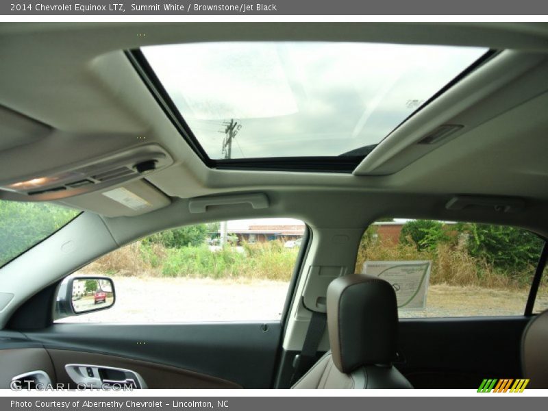 Summit White / Brownstone/Jet Black 2014 Chevrolet Equinox LTZ