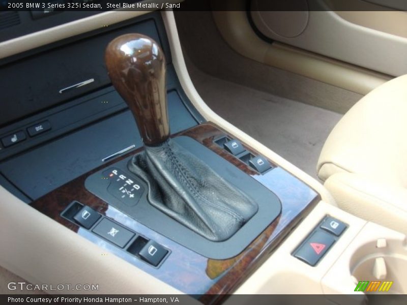 Steel Blue Metallic / Sand 2005 BMW 3 Series 325i Sedan