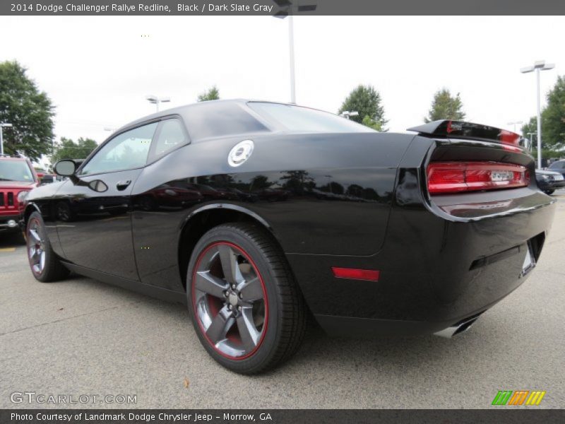 Black / Dark Slate Gray 2014 Dodge Challenger Rallye Redline