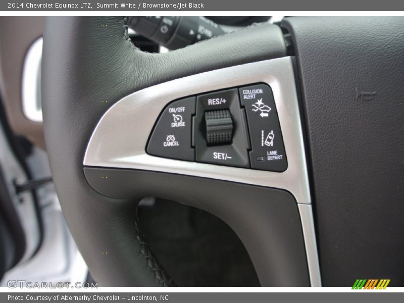 Summit White / Brownstone/Jet Black 2014 Chevrolet Equinox LTZ