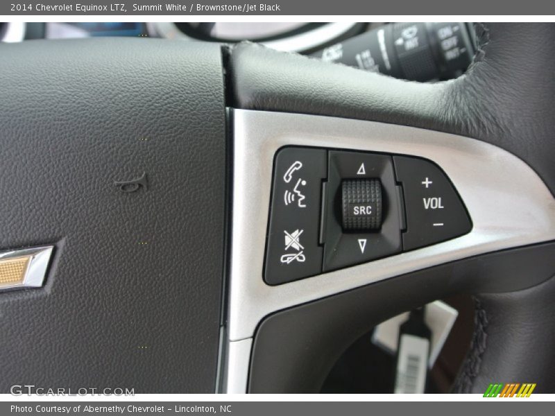 Summit White / Brownstone/Jet Black 2014 Chevrolet Equinox LTZ