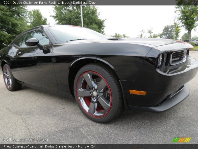 Black / Dark Slate Gray 2014 Dodge Challenger Rallye Redline