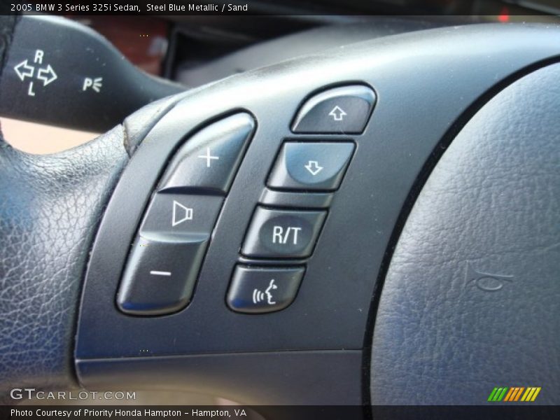 Steel Blue Metallic / Sand 2005 BMW 3 Series 325i Sedan