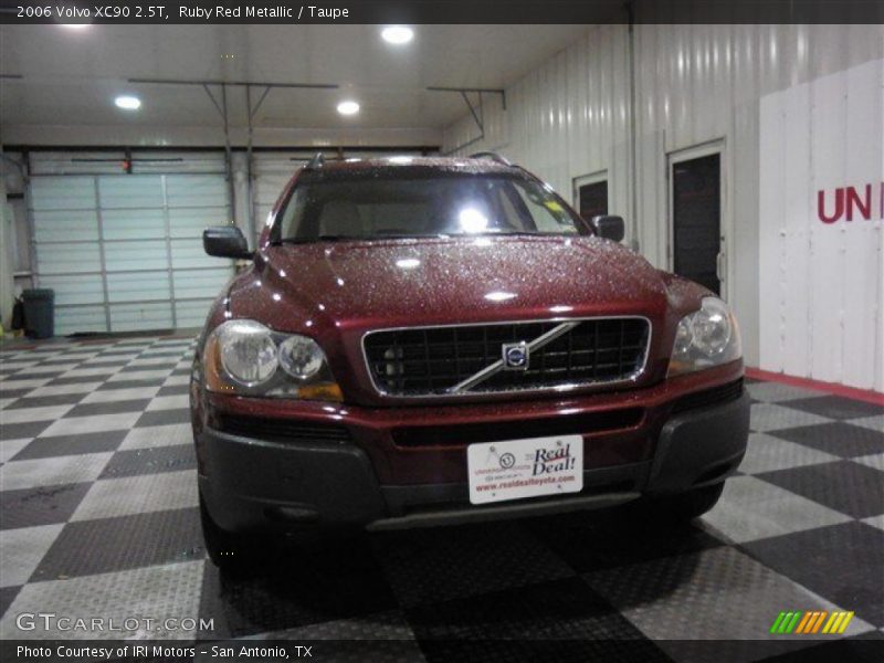 Ruby Red Metallic / Taupe 2006 Volvo XC90 2.5T