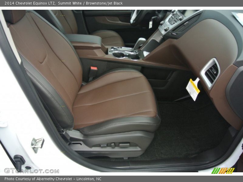 Summit White / Brownstone/Jet Black 2014 Chevrolet Equinox LTZ