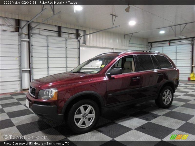 Ruby Red Metallic / Taupe 2006 Volvo XC90 2.5T
