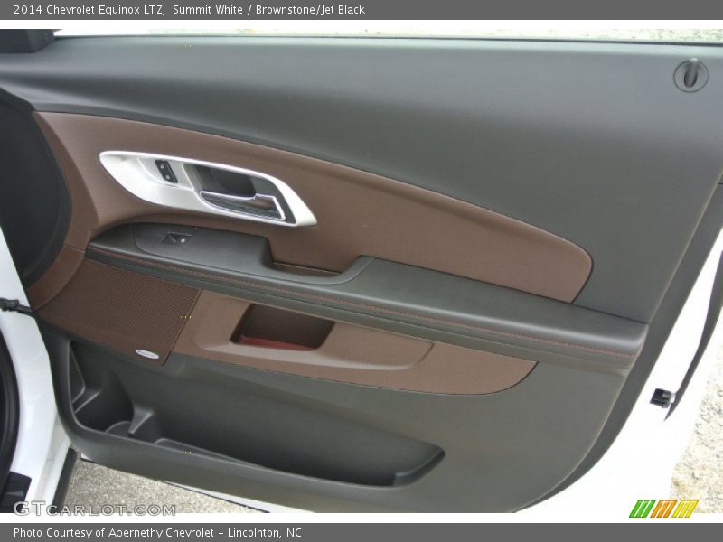 Summit White / Brownstone/Jet Black 2014 Chevrolet Equinox LTZ
