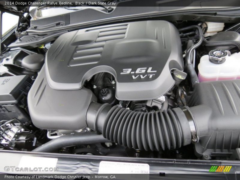 Black / Dark Slate Gray 2014 Dodge Challenger Rallye Redline