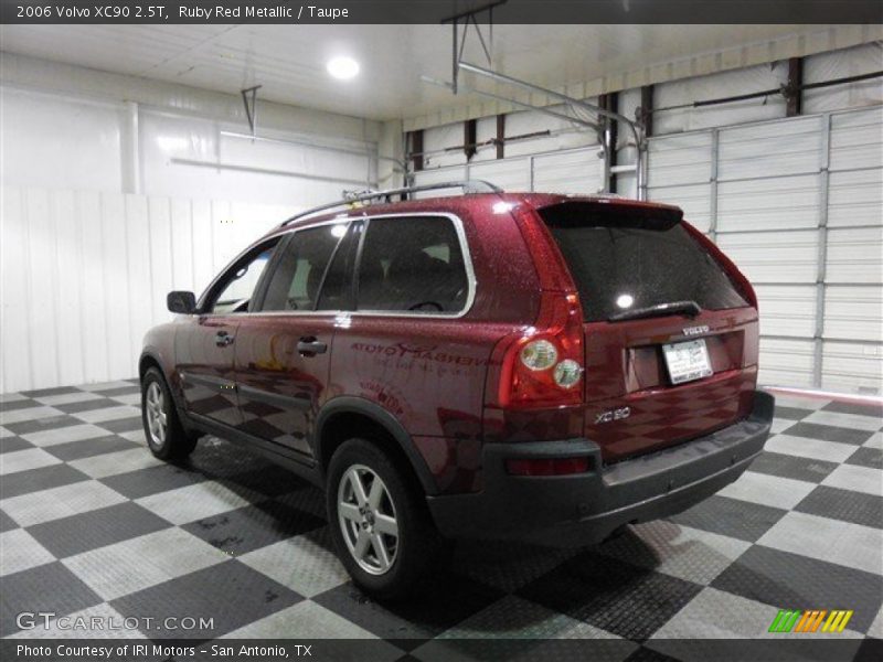 Ruby Red Metallic / Taupe 2006 Volvo XC90 2.5T