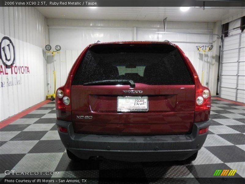 Ruby Red Metallic / Taupe 2006 Volvo XC90 2.5T
