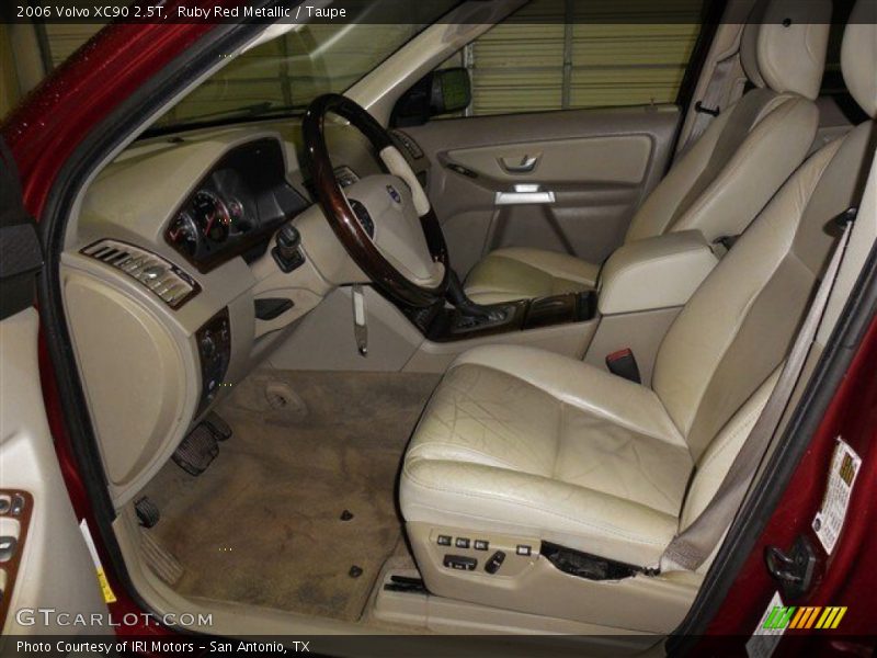 Ruby Red Metallic / Taupe 2006 Volvo XC90 2.5T