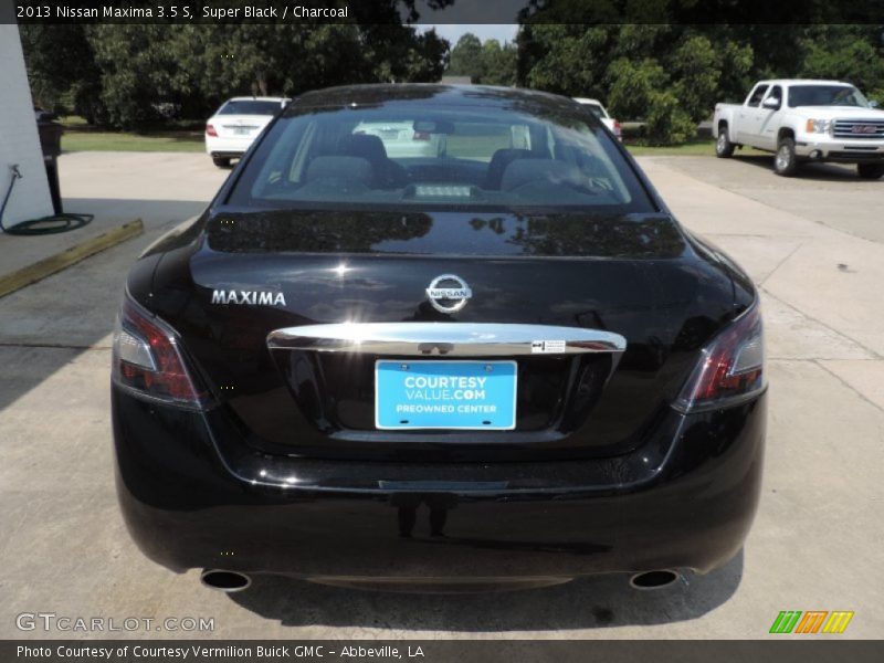 Super Black / Charcoal 2013 Nissan Maxima 3.5 S