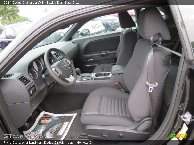 2014 Challenger SXT Dark Slate Gray Interior