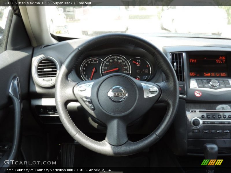 Super Black / Charcoal 2013 Nissan Maxima 3.5 S