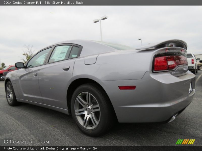 Billet Silver Metallic / Black 2014 Dodge Charger R/T