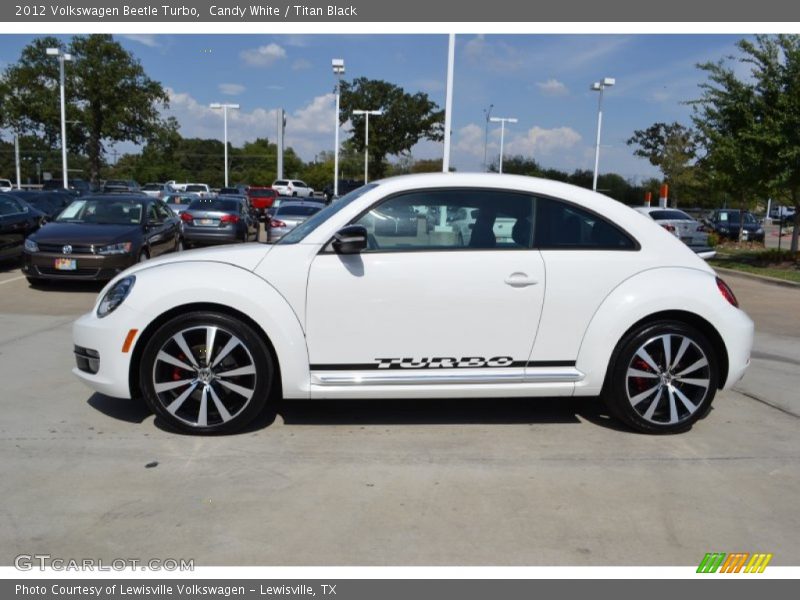 Candy White / Titan Black 2012 Volkswagen Beetle Turbo