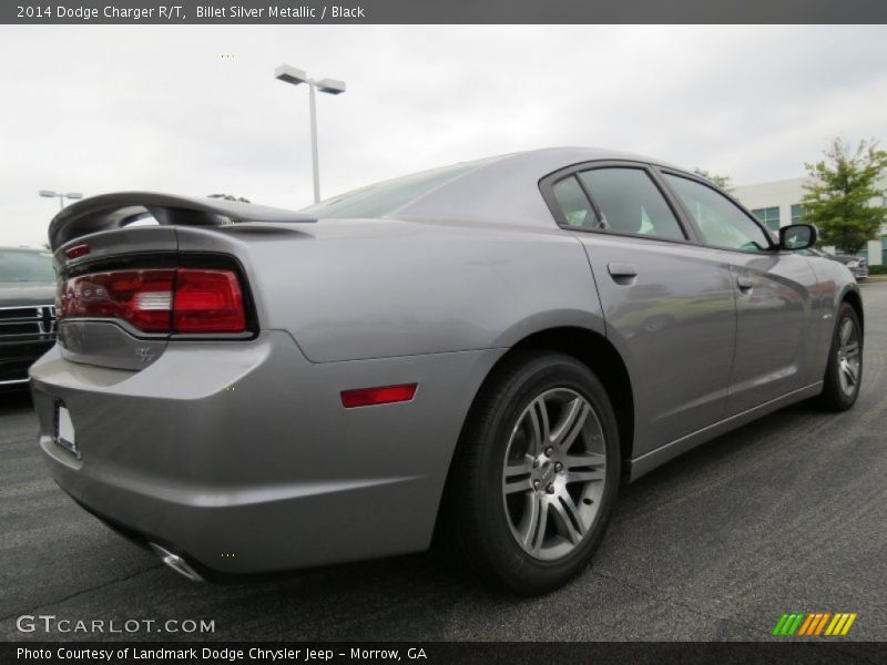 Billet Silver Metallic / Black 2014 Dodge Charger R/T