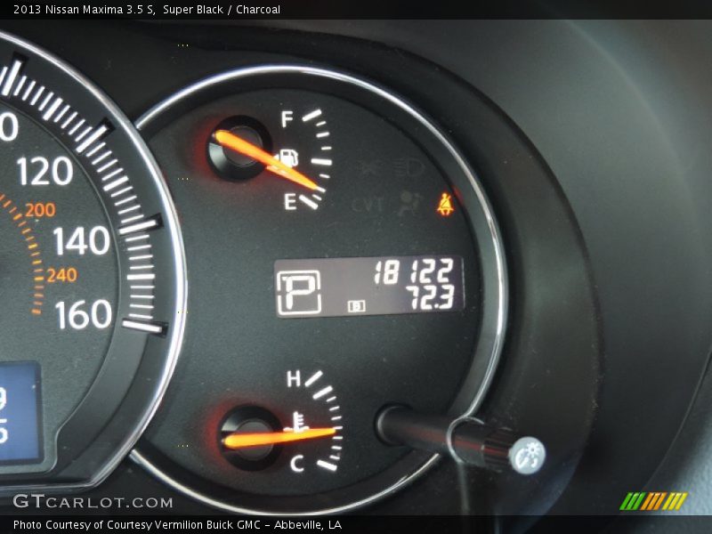 Super Black / Charcoal 2013 Nissan Maxima 3.5 S