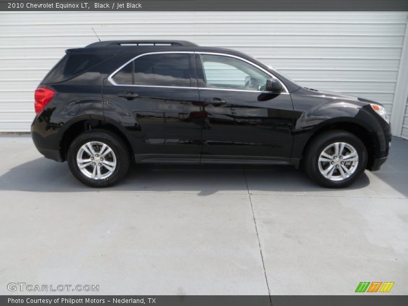 Black / Jet Black 2010 Chevrolet Equinox LT