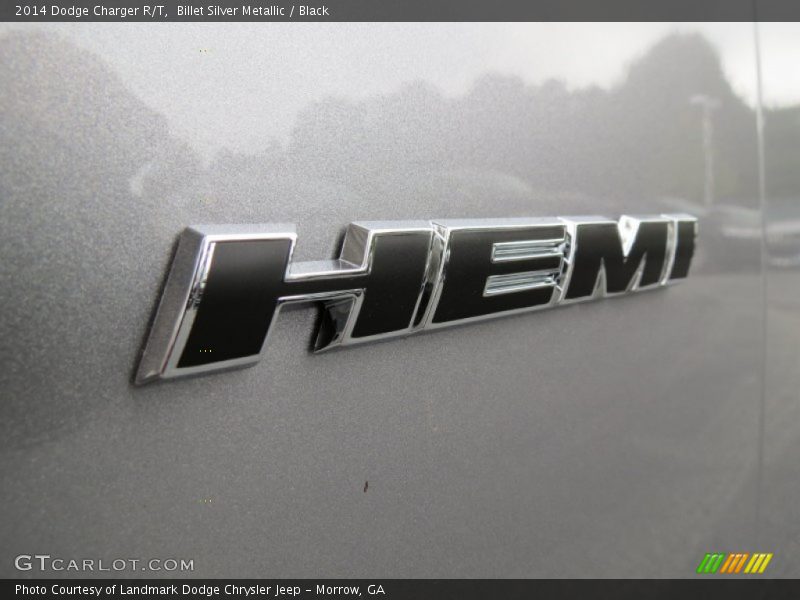 Billet Silver Metallic / Black 2014 Dodge Charger R/T