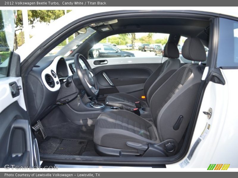 Candy White / Titan Black 2012 Volkswagen Beetle Turbo
