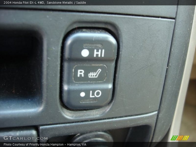 Sandstone Metallic / Saddle 2004 Honda Pilot EX-L 4WD