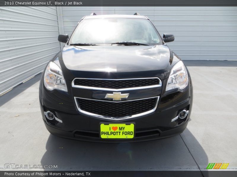Black / Jet Black 2010 Chevrolet Equinox LT
