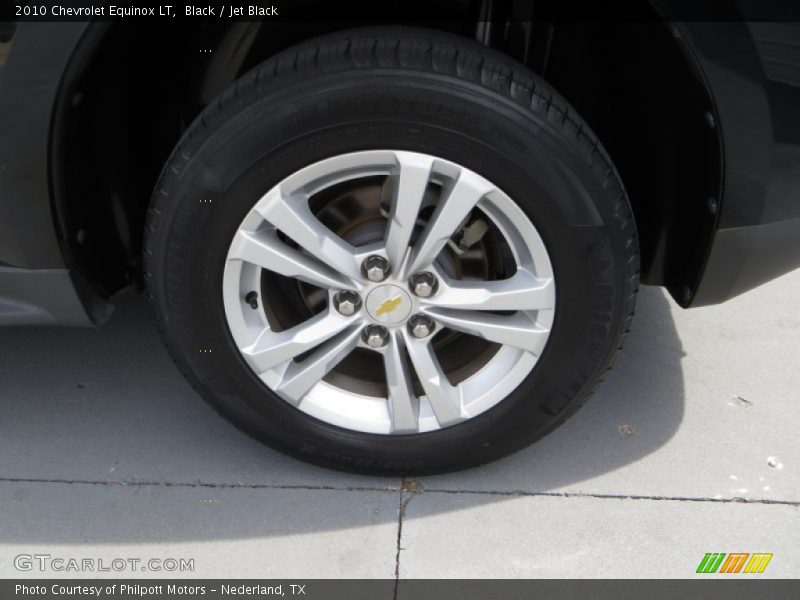 Black / Jet Black 2010 Chevrolet Equinox LT