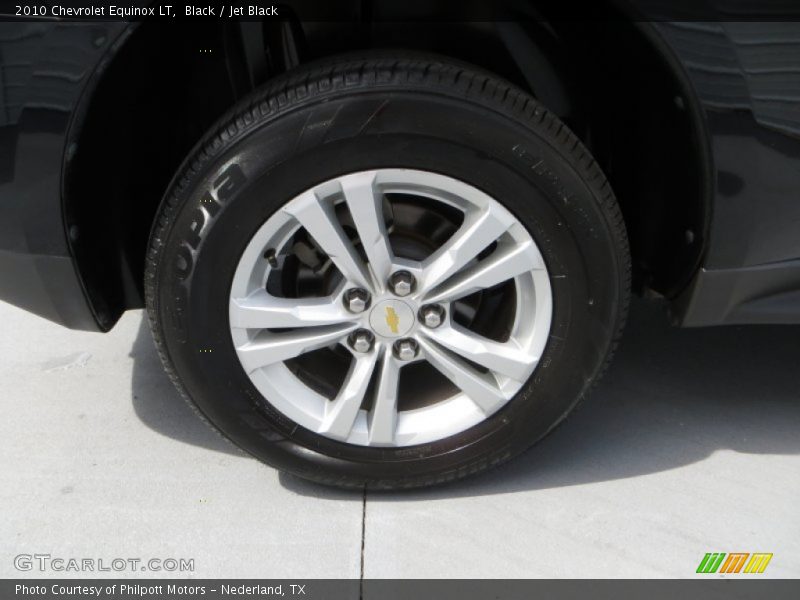 Black / Jet Black 2010 Chevrolet Equinox LT