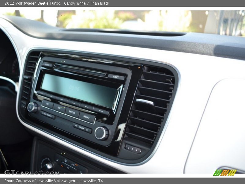 Candy White / Titan Black 2012 Volkswagen Beetle Turbo