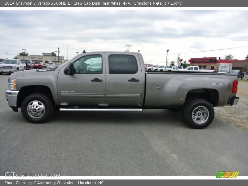  2014 Silverado 3500HD LT Crew Cab Dual Rear Wheel 4x4 Graystone Metallic