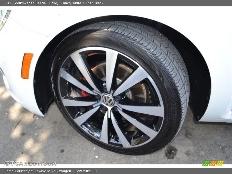 Candy White / Titan Black 2012 Volkswagen Beetle Turbo
