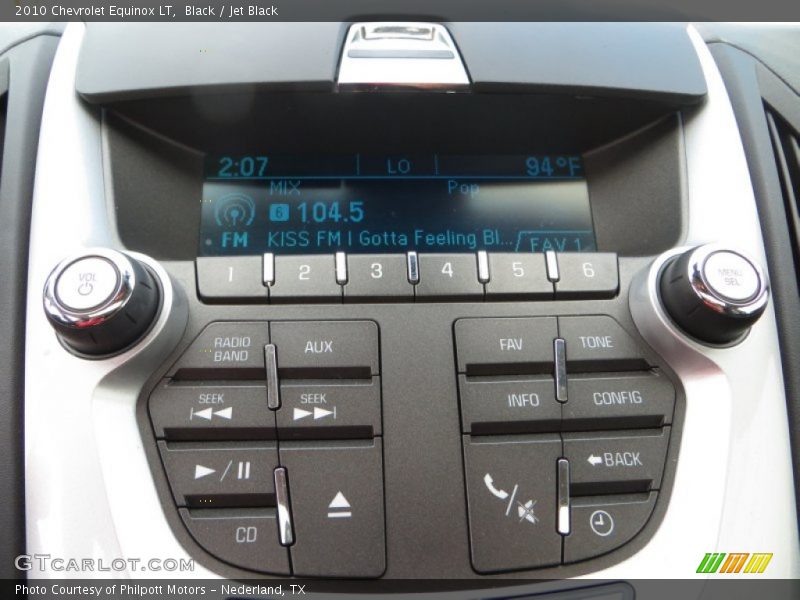 Black / Jet Black 2010 Chevrolet Equinox LT