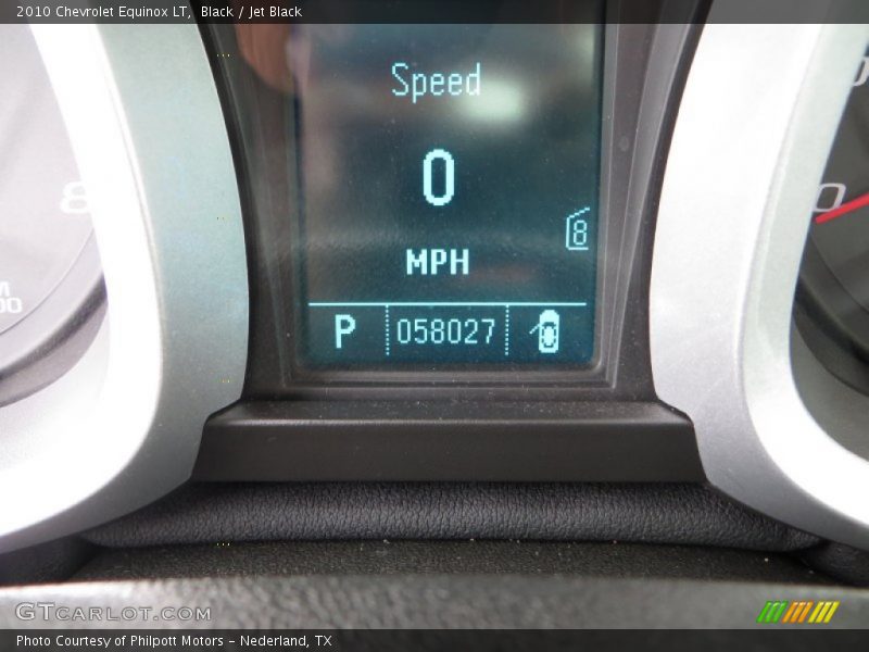 Black / Jet Black 2010 Chevrolet Equinox LT