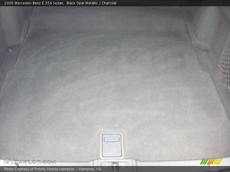 Black Opal Metallic / Charcoal 2006 Mercedes-Benz E 350 Sedan