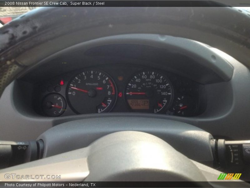 Super Black / Steel 2008 Nissan Frontier SE Crew Cab