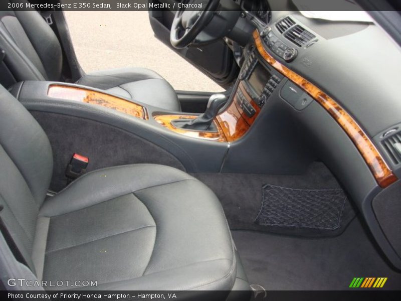Black Opal Metallic / Charcoal 2006 Mercedes-Benz E 350 Sedan