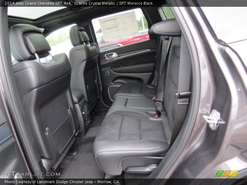 Rear Seat of 2014 Grand Cherokee SRT 4x4
