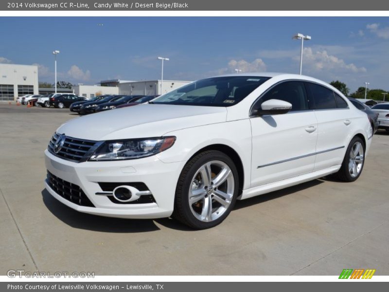 Candy White / Desert Beige/Black 2014 Volkswagen CC R-Line