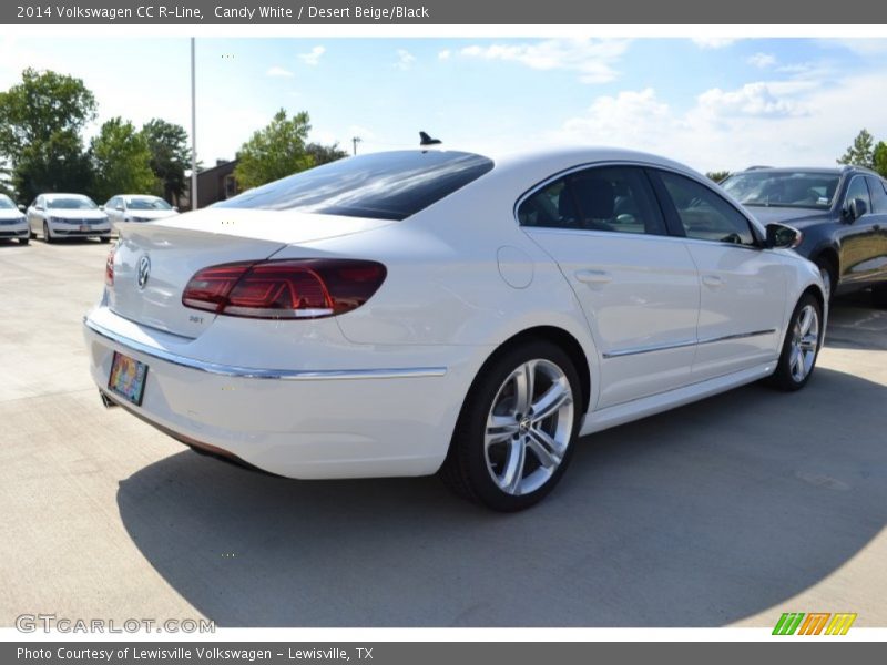 Candy White / Desert Beige/Black 2014 Volkswagen CC R-Line