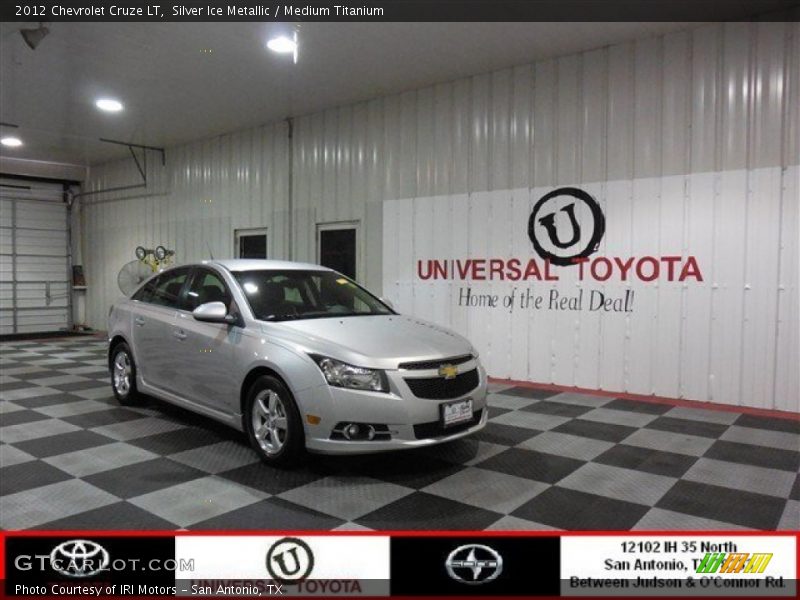 Silver Ice Metallic / Medium Titanium 2012 Chevrolet Cruze LT