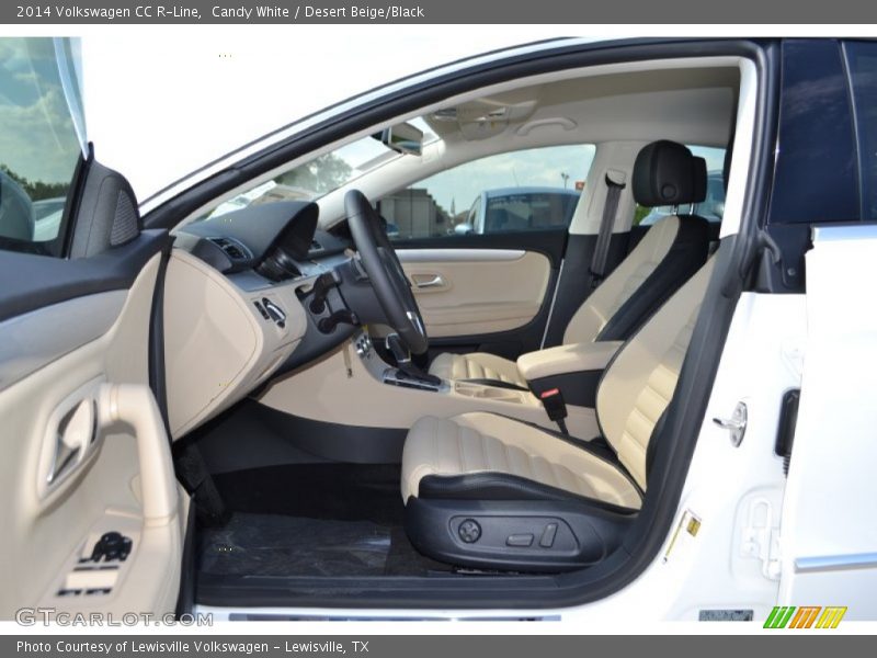 Candy White / Desert Beige/Black 2014 Volkswagen CC R-Line