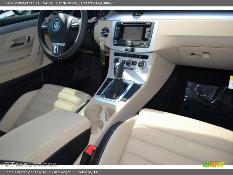 Candy White / Desert Beige/Black 2014 Volkswagen CC R-Line