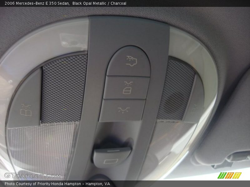 Black Opal Metallic / Charcoal 2006 Mercedes-Benz E 350 Sedan