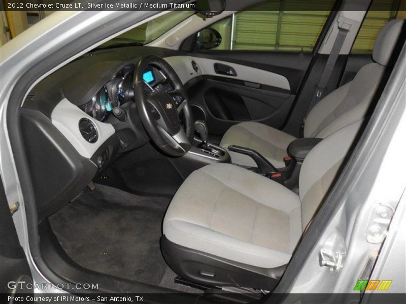 Silver Ice Metallic / Medium Titanium 2012 Chevrolet Cruze LT