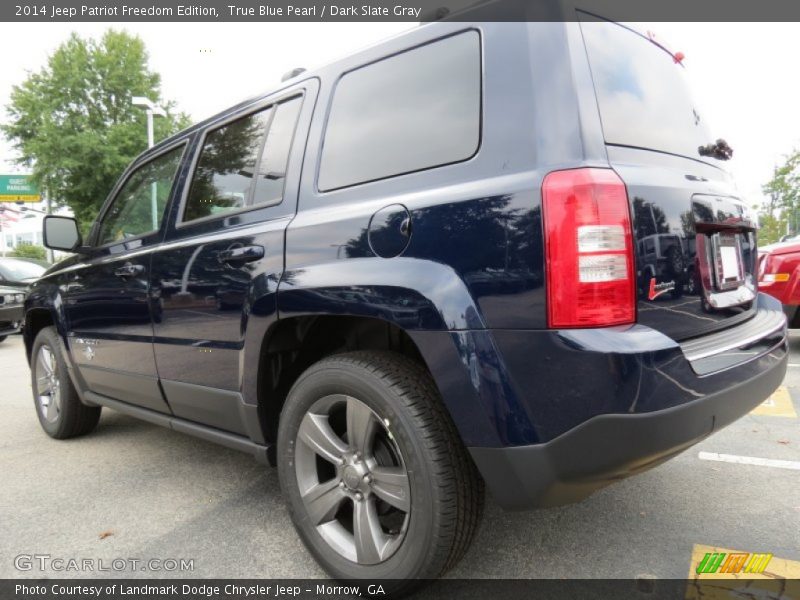 True Blue Pearl / Dark Slate Gray 2014 Jeep Patriot Freedom Edition