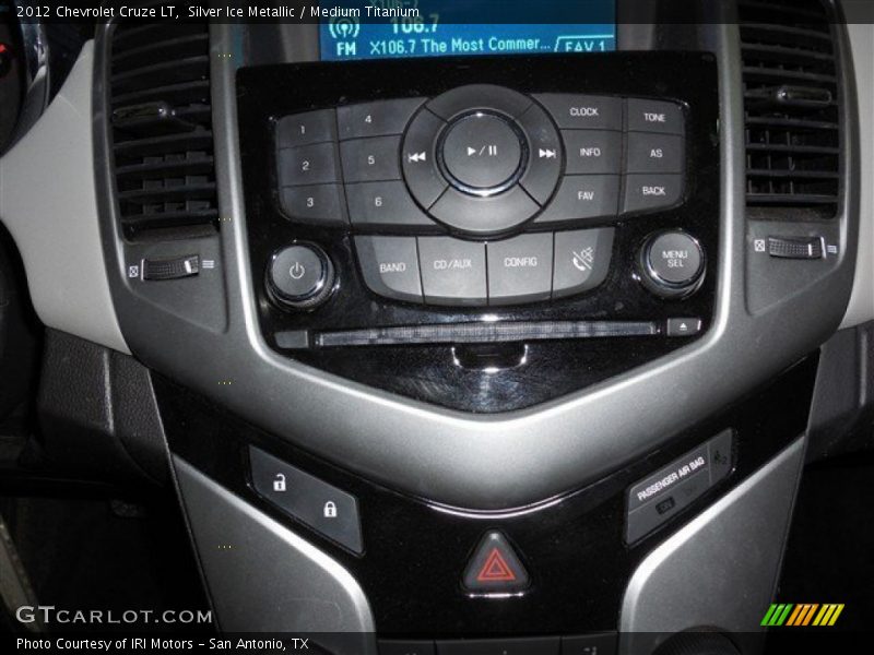 Silver Ice Metallic / Medium Titanium 2012 Chevrolet Cruze LT